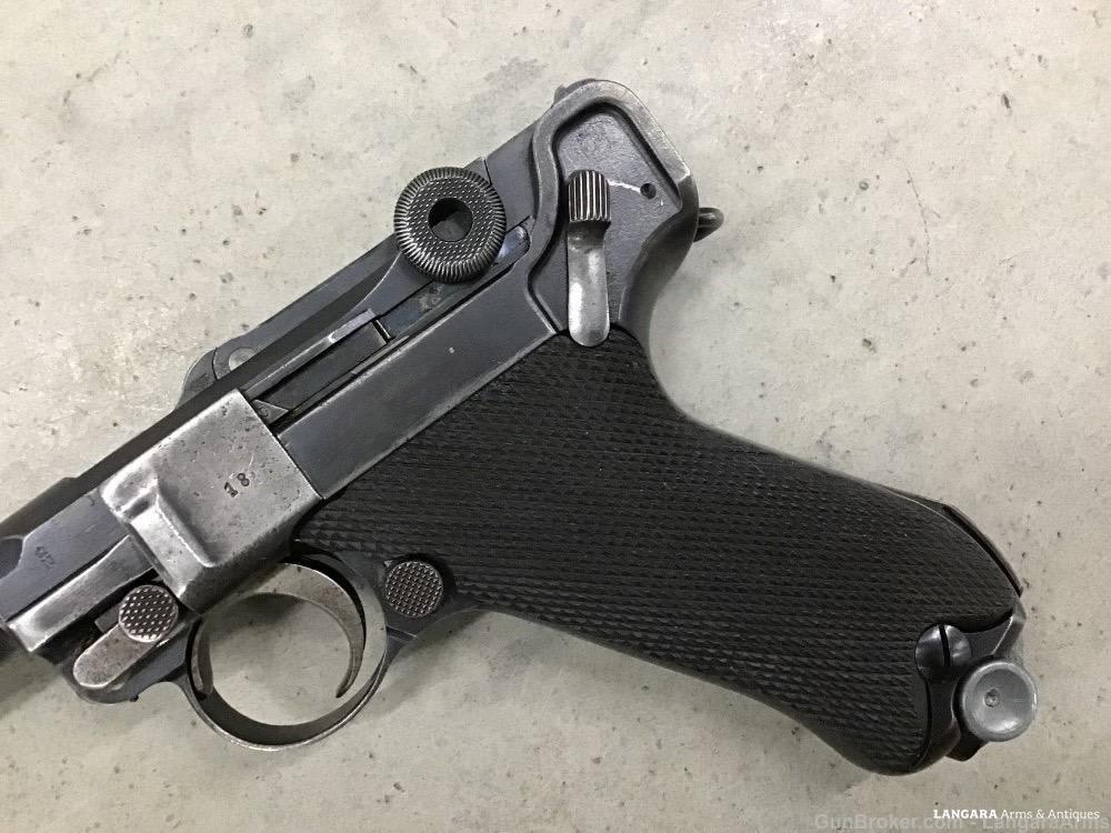 Rare German Weimar Era DWM P.08 Navy Luger 9MM Luger C&R-img-4