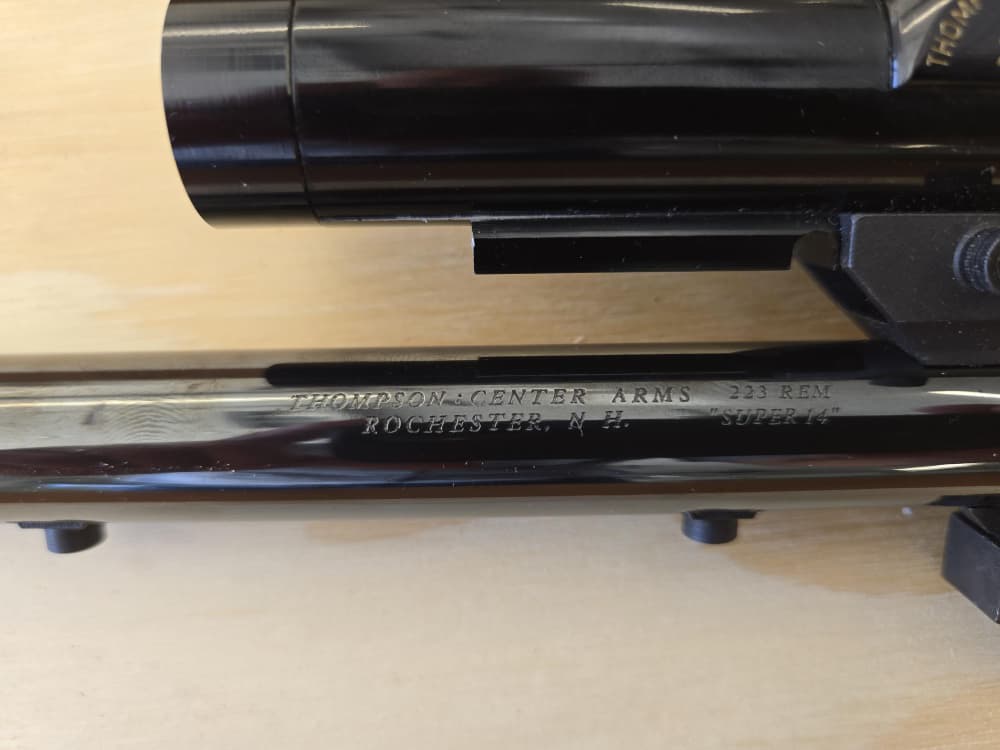 Thompson Center Contender Barrel, Super 14, 223 Remington-img-3