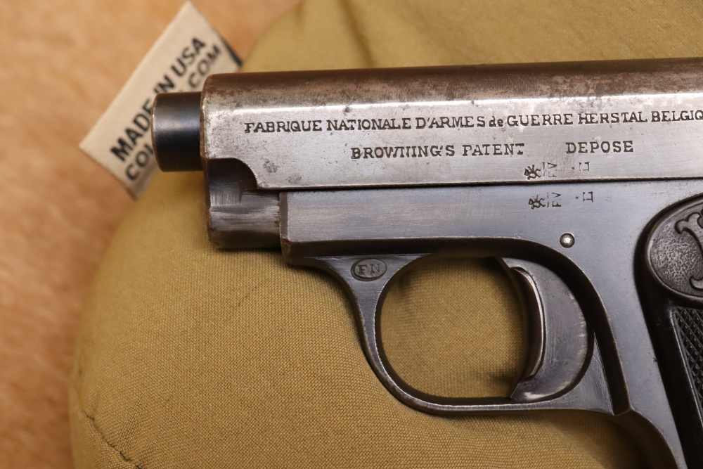 FN Model 1906 Baby Browning .25ACP 2.4" Blued Semi-Automatic Pisto-img-8