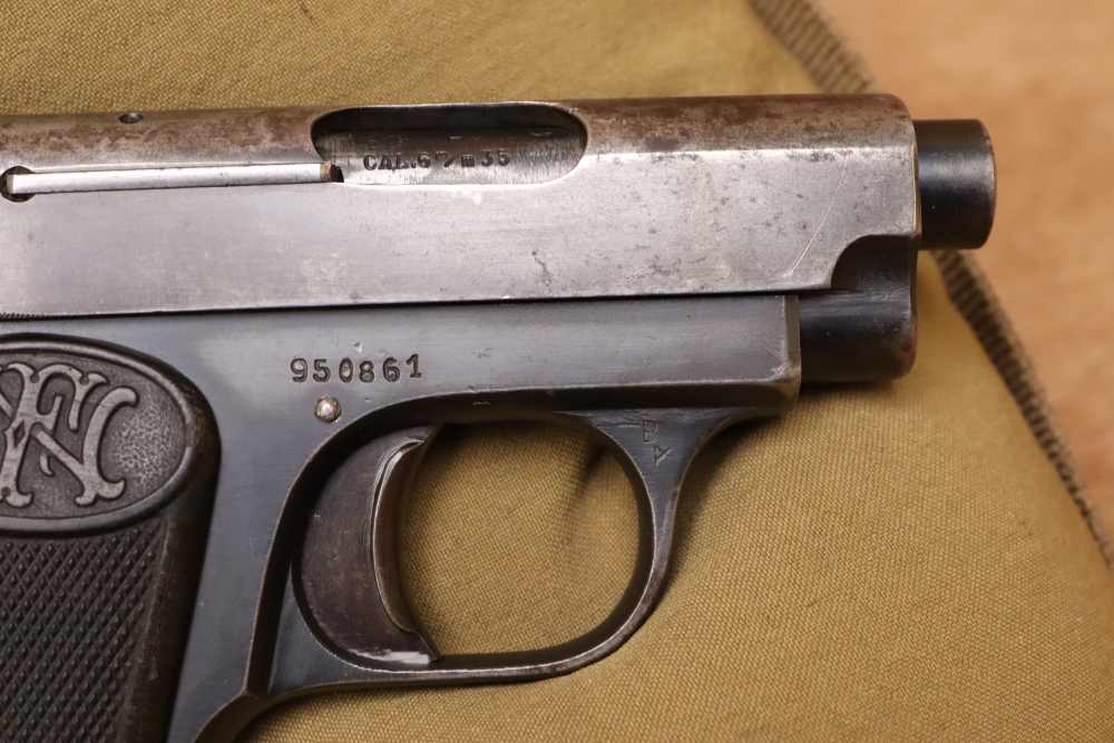 FN Model 1906 Baby Browning .25ACP 2.4" Blued Semi-Automatic Pisto-img-4