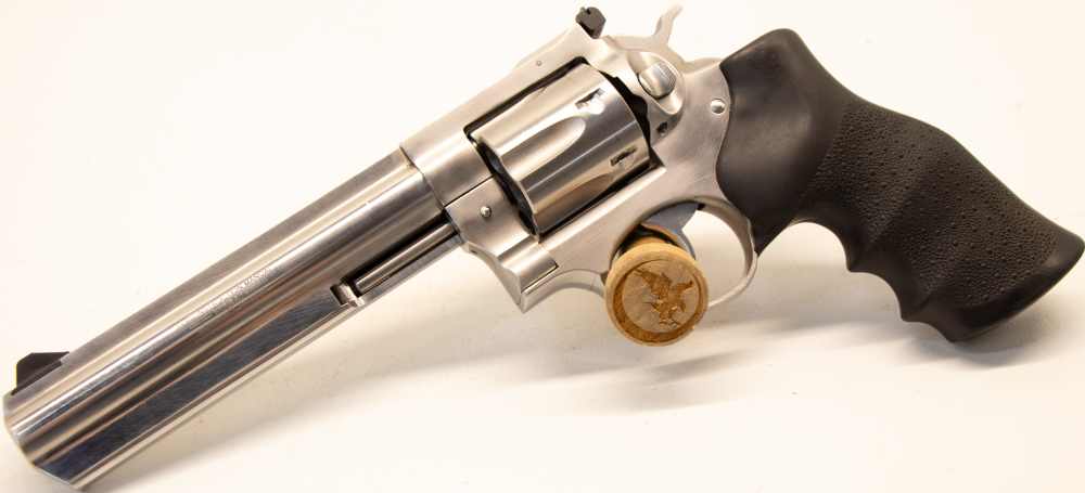 Ruger GP100 Revolver .357 Magnum / 6" Stainless Hogue Model 01707-img-2