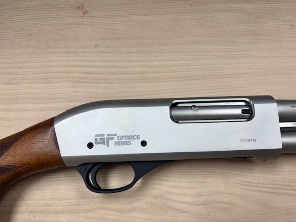 GFORCE ARMS PUMPERNICKEL GFP3 12GA 18.5" 4+1 WALNUT NICKEL  -BLEMISHED--img-2