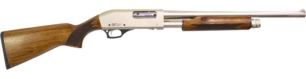 GFORCE ARMS PUMPERNICKEL GFP3 12GA 18.5" 4+1 WALNUT NICKEL  -BLEMISHED--img-0