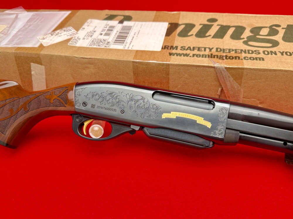Remington Model 7600 Bicentennial 200th .30-06 Factory Engraved in OG Box!-img-5