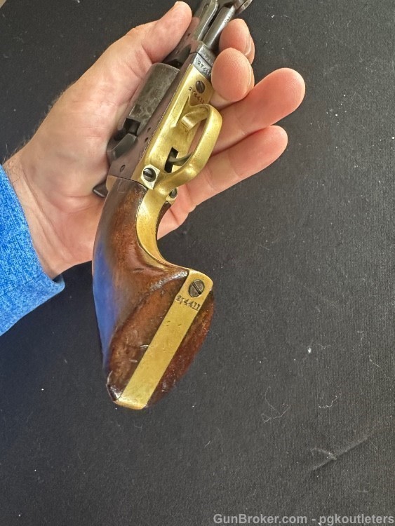 1865 - COLT 1849 POCKET PERCUSSION REVOLVER 6" .31cal-img-44
