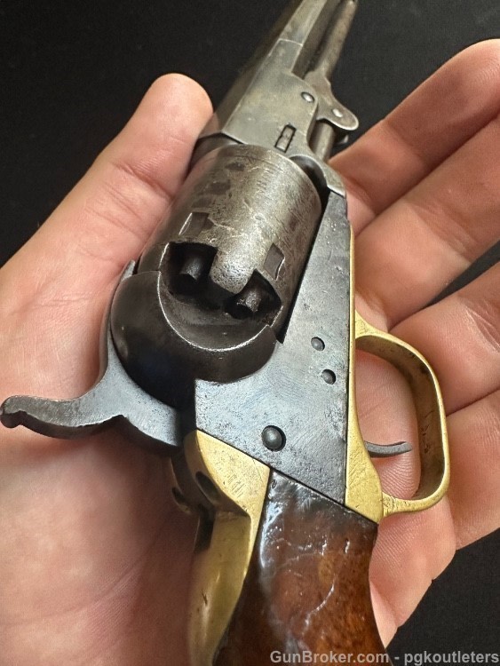 1865 - COLT 1849 POCKET PERCUSSION REVOLVER 6" .31cal-img-39