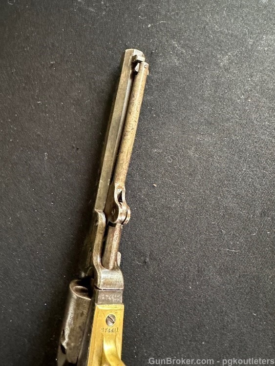 1865 - COLT 1849 POCKET PERCUSSION REVOLVER 6" .31cal-img-11
