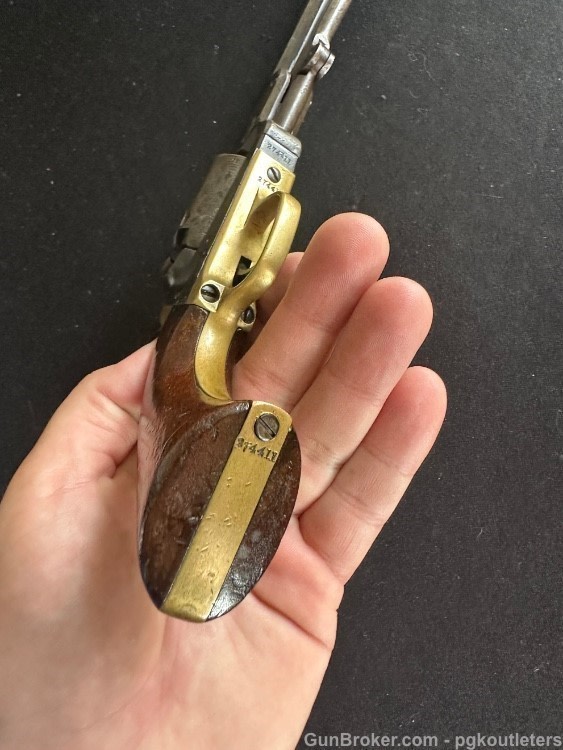 1865 - COLT 1849 POCKET PERCUSSION REVOLVER 6" .31cal-img-9
