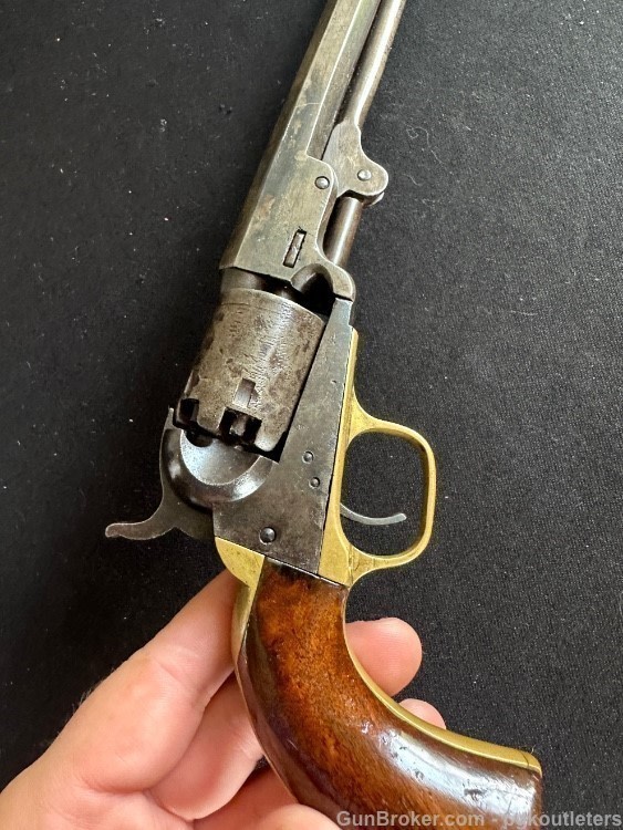 1865 - COLT 1849 POCKET PERCUSSION REVOLVER 6" .31cal-img-7
