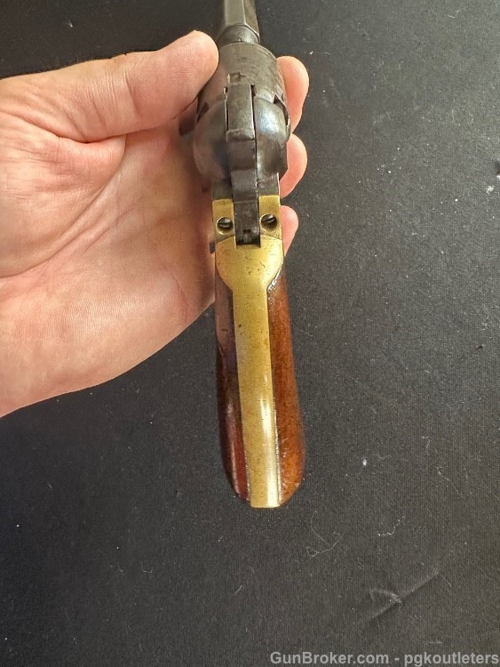 1865 - COLT 1849 POCKET PERCUSSION REVOLVER 6" .31cal-img-49