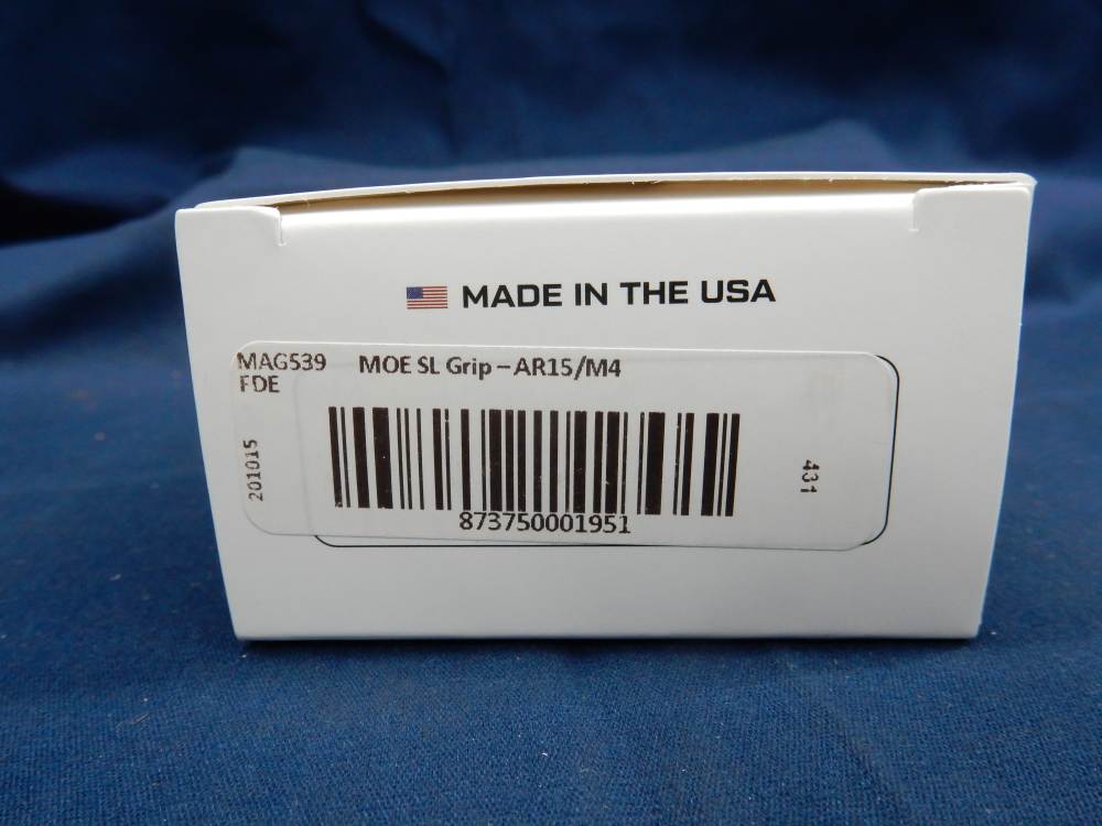 Magpul MOE SL Slim Line AR15/M14 Pistol Grip FDE MAG539FDE-img-2