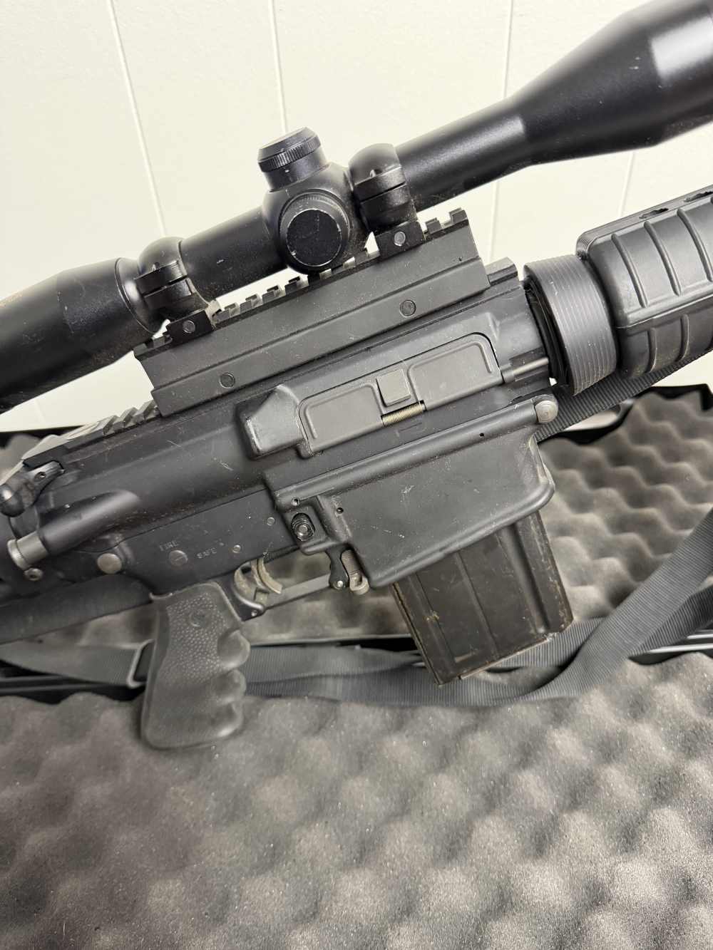 Pre-ban Bushmaster 308, 7.62mm, 22”, Springfield 6x40 Government Scope-img-17