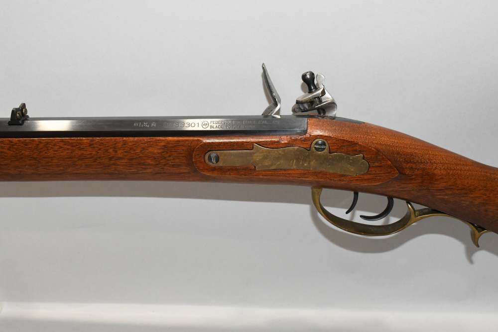 Pedersoli Alamo Flintlock Black Powder Rifle 45 Cal Italy 1998 READ-img-8
