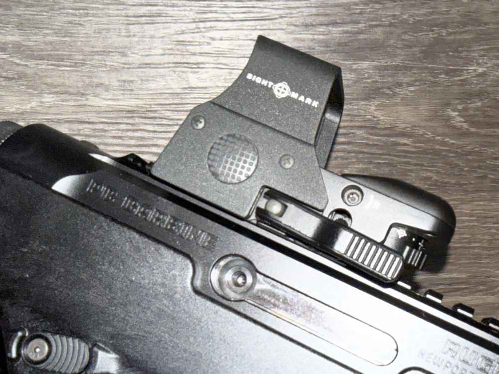 Ruger PC Carbine 9mm take-down threaded red dot sight-img-10
