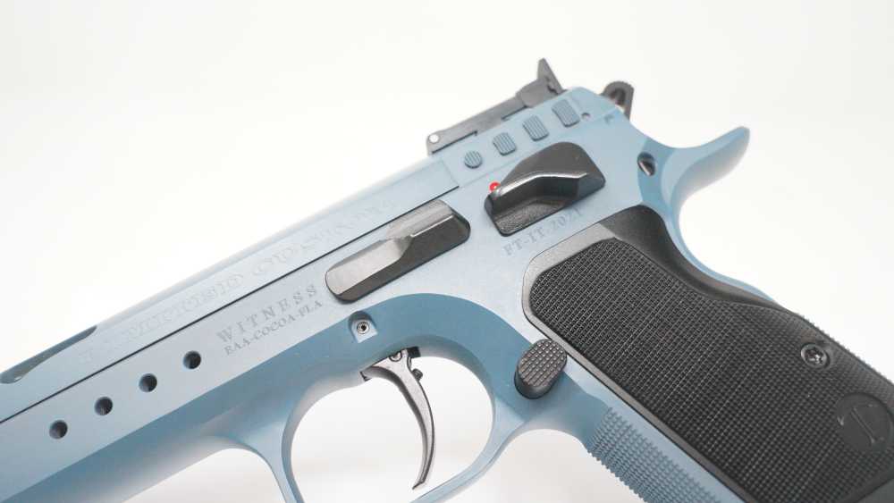 EAA TANFOGLIO WITNESS LIMITED CUSTOM 9MM TANCOAT BLUE 17 RNDS (23034) -img-2