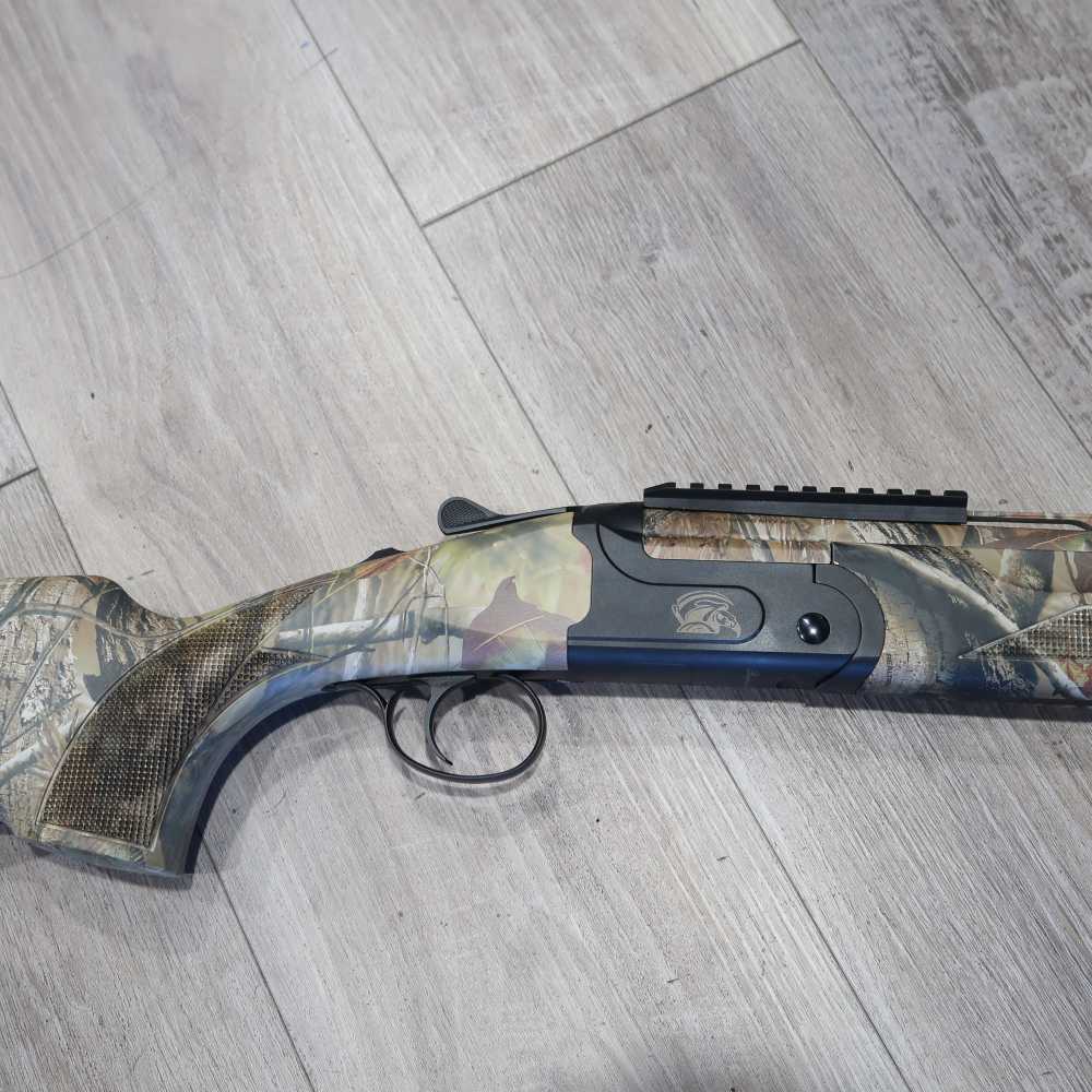 LIKE NEW CZ Reaper Magnum Over Under 12 GA 26" Shotgun Real Tree Camo-img-7
