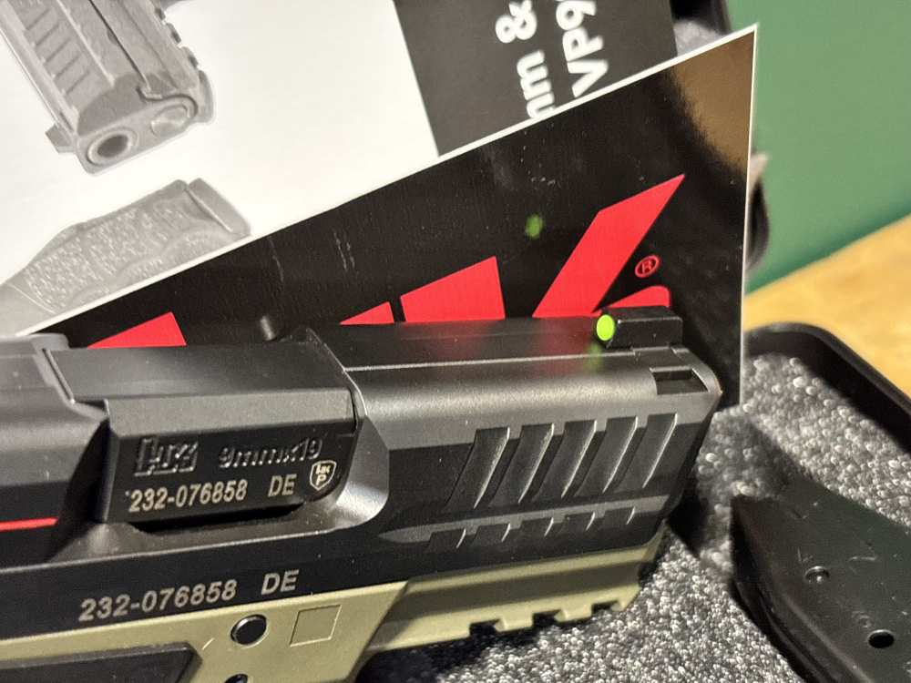 Heckler & Koch HK VP9 VPSK OD Green 9mm Sub Compact Pistol w/ Orig Box -img-8