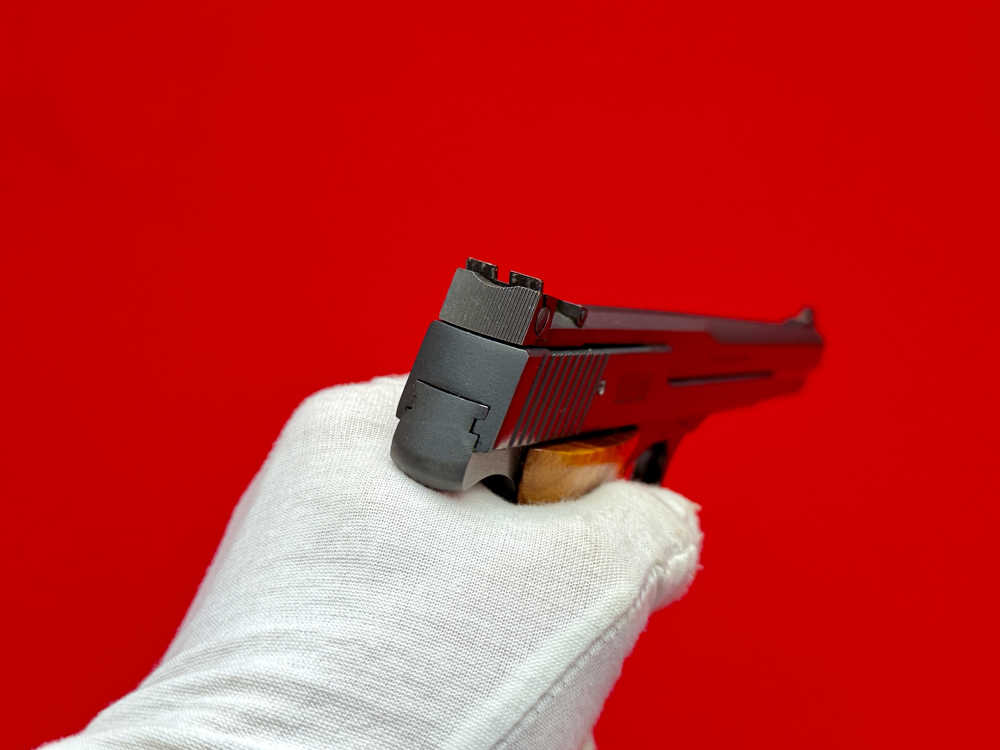 Smith & Wesson Model 41 .22LR Semi Auto Pistol 7" Factory Blue - 2 Mags!-img-10