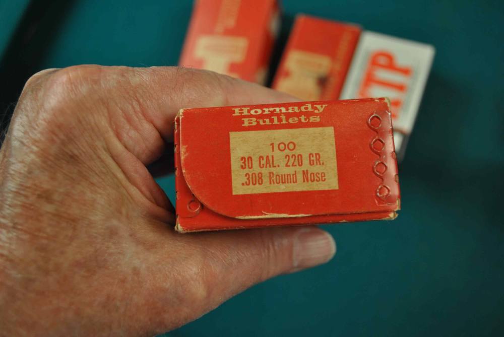 Hornaday 308 caliber 220 gr bullets 225 F.M.J. 225 Round Nose-img-14