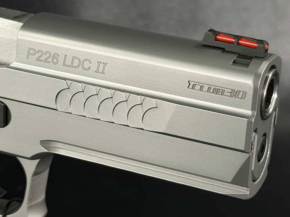 Very Rare! SIG Sauer P226 LDC II Club 30 Silber Mastershop DA/SA 9mm-img-4