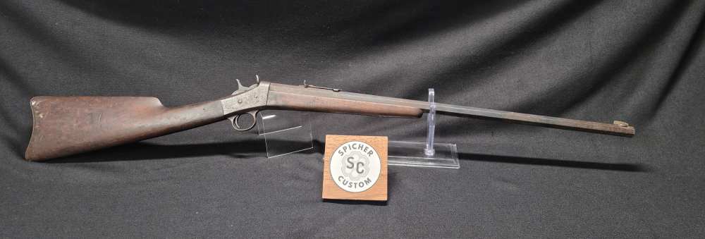 Remington Model 4 Rolling Block Rifle .22LR Single Shot-img-0