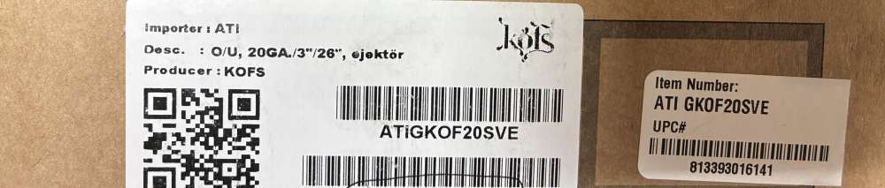 ATI Cavalry O/U 20 gauge KOF20SVE 26" Barrels New(no card fees)-img-5