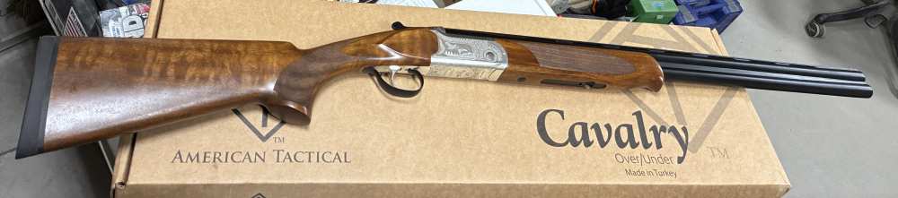 ATI Cavalry O/U 20 gauge KOF20SVE 26" Barrels New(no card fees)-img-0