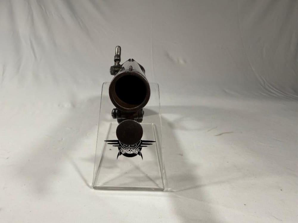 Innes Flintlock Pistol Cup Ball Vintage Black Powder-img-3