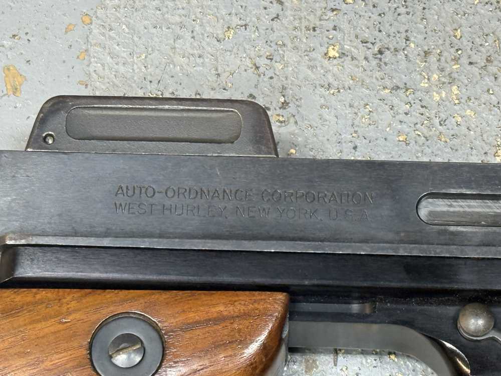 TRANSFERABLE Auto Ordnance Thompson Sub Machine Gun 45 ACP 10.5" eForm 3 -img-5
