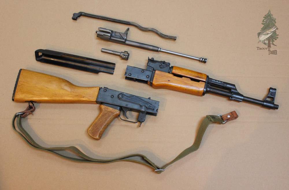 NICE Chinese Norinco AK47 Mak-90 Parts Kit w/Live OE Barrel C.J.A.-img-2