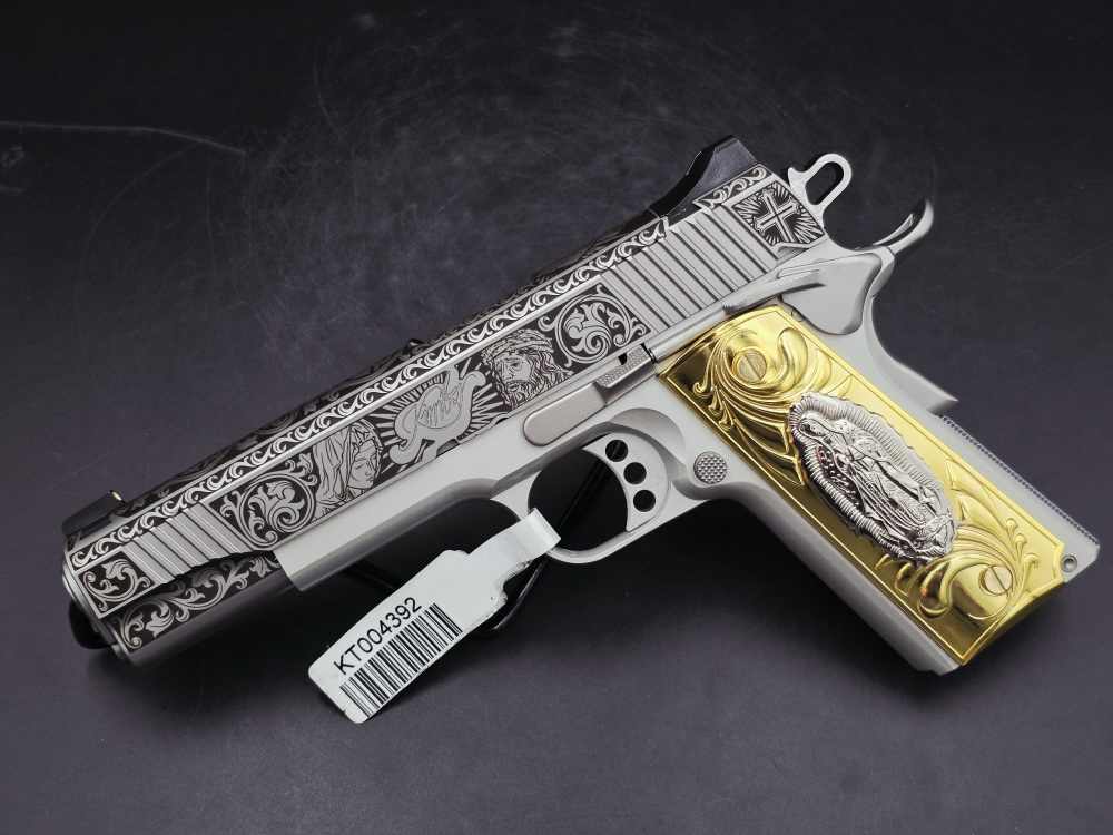 Engraved Heaven & Hell KIMBER 45acp 1911 LW Bundle DK Customs Penny Auction-img-2