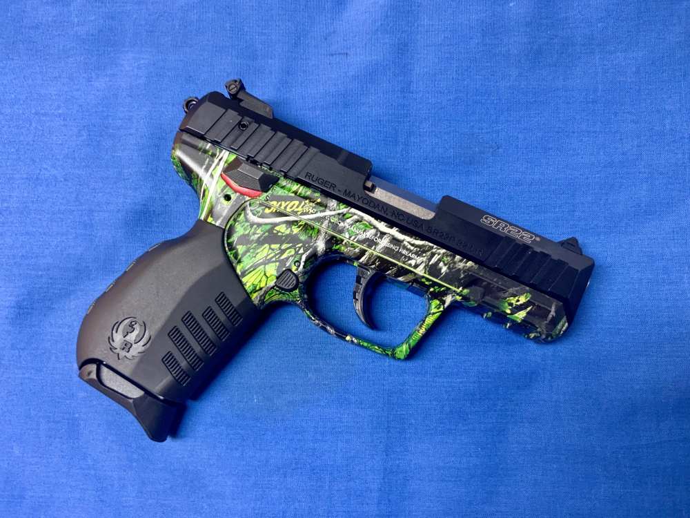 Ruger SR-22 Two Tone 3.5” 10+1 Very Clean Used -img-1