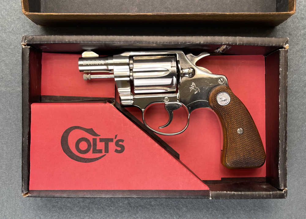 John Taffin's Colt Cobra Nickel .38 Special w/ Box & Paperwork $Super Deal$-img-8