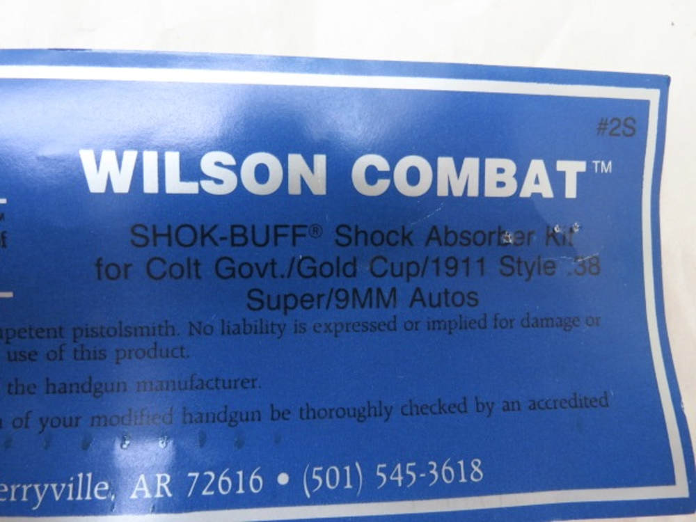 2 sets New Wilson Combat Shot-Buff 1911 .38 Super 9mm Shock Absorber kit-img-3