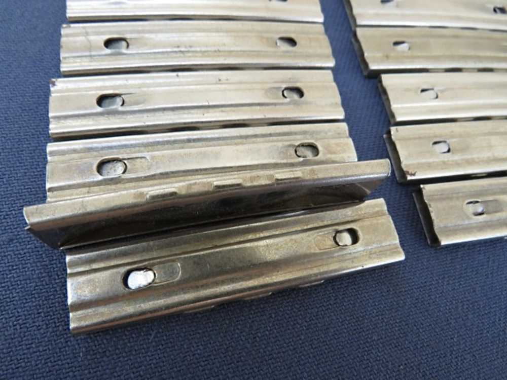 15 Stainless Steel 8mm Mauser Rifle Stripper Clips 98 1898 Clip-img-2
