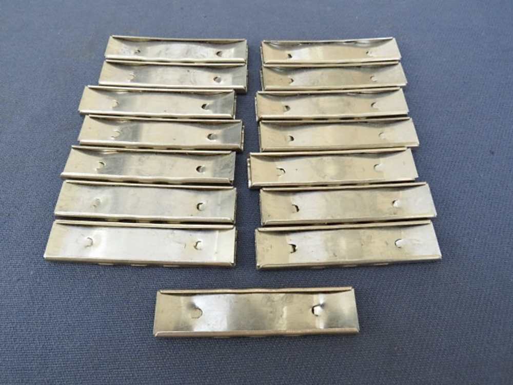 15 Stainless Steel 8mm Mauser Rifle Stripper Clips 98 1898 Clip-img-3