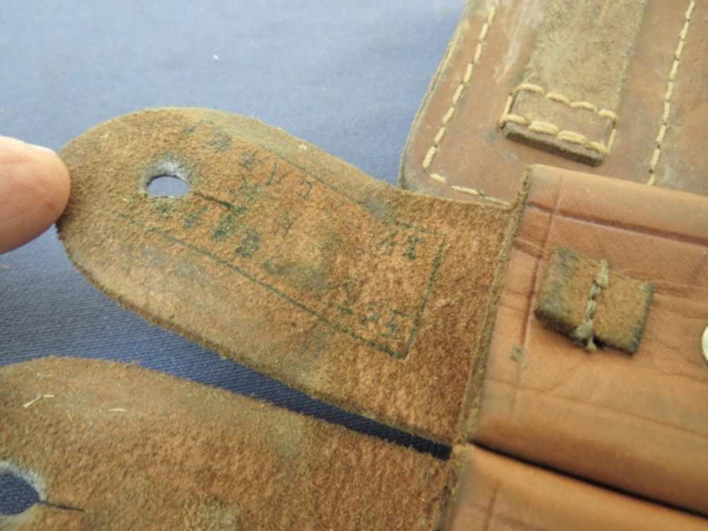 2 Sets Mauser Broomhandle C96 Stripper Clips & Chinese Leather Clip Pouch-img-9
