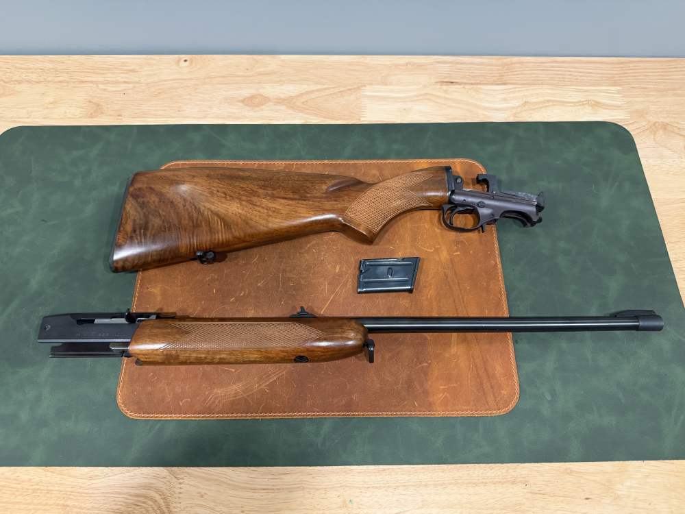 CZ BRNO 611 22 WMR semi auto rifle fantastic wood takedown rifle-img-7