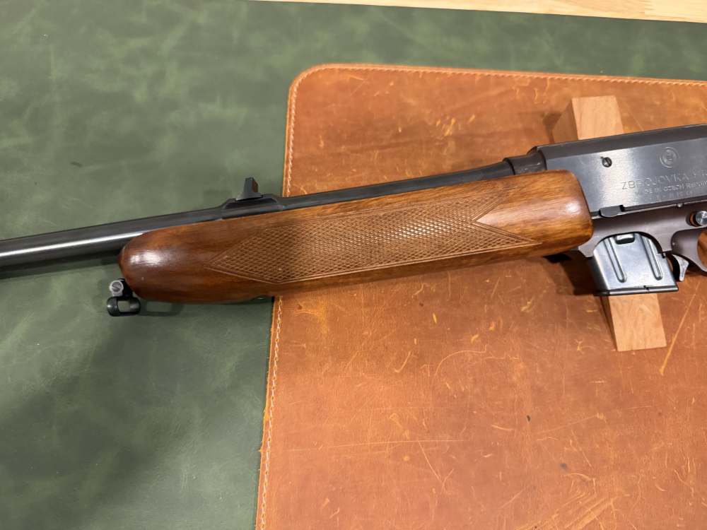 CZ BRNO 611 22 WMR semi auto rifle fantastic wood takedown rifle-img-4