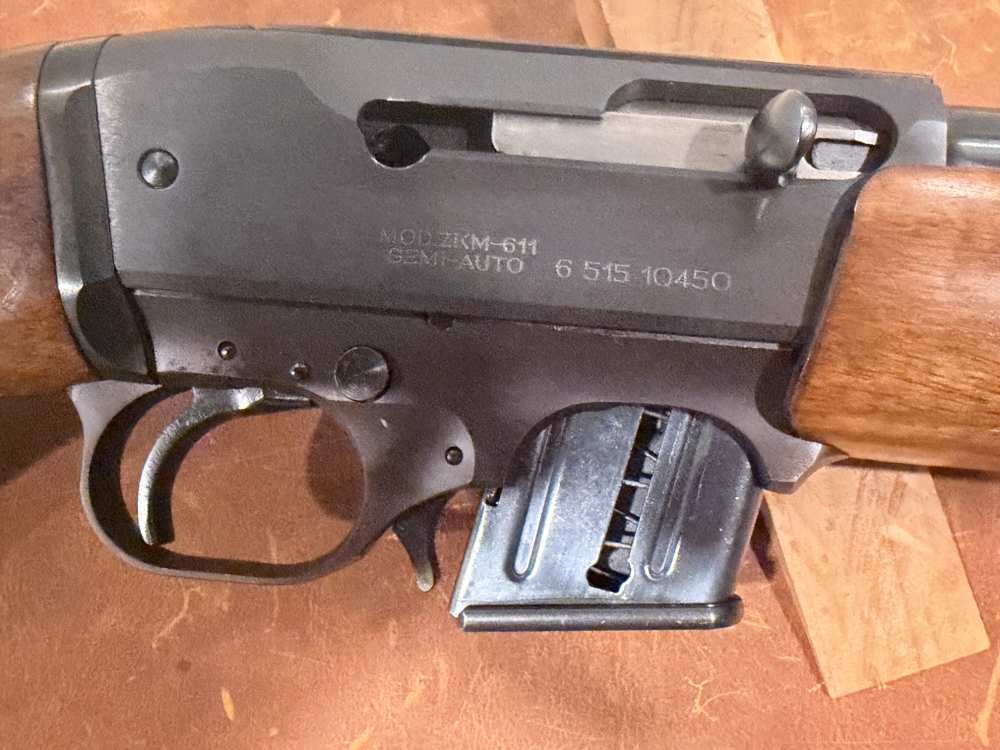 CZ BRNO 611 22 WMR semi auto rifle fantastic wood takedown rifle-img-1