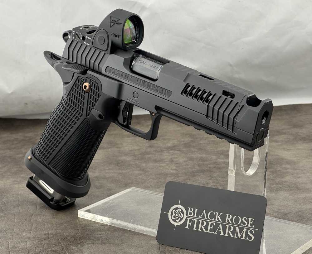 Rogue Tactical Dark Forge Wraith Ported 9mm Pistol w/ Trijicon SRO-img-0