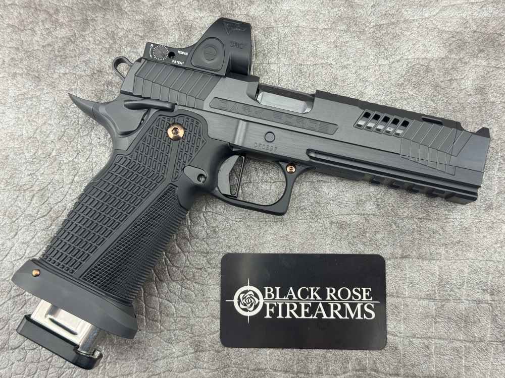 Rogue Tactical Dark Forge Wraith Ported 9mm Pistol w/ Trijicon SRO-img-1