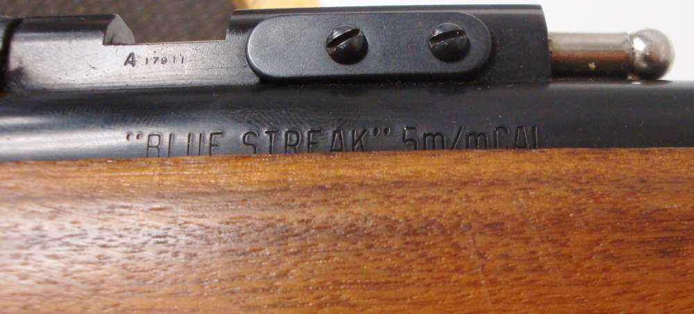 Sheridan Model  Blue Streak 5MM Walnut Air Rifle -img-19
