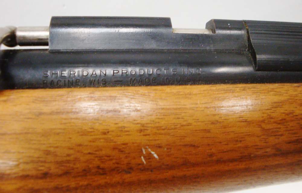 Sheridan Model  Blue Streak 5MM Walnut Air Rifle -img-18