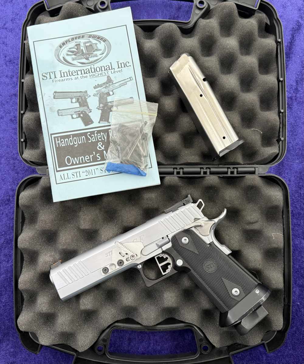 STI Edge DS Double Stack .45 ACP Gas Pedal Square Guard Pre Staccato Boxed-img-0