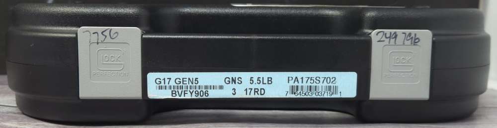 Glock 17 Gen5 9mm Police Trade-In Glock Night Sights GNS 3 Mags -img-10