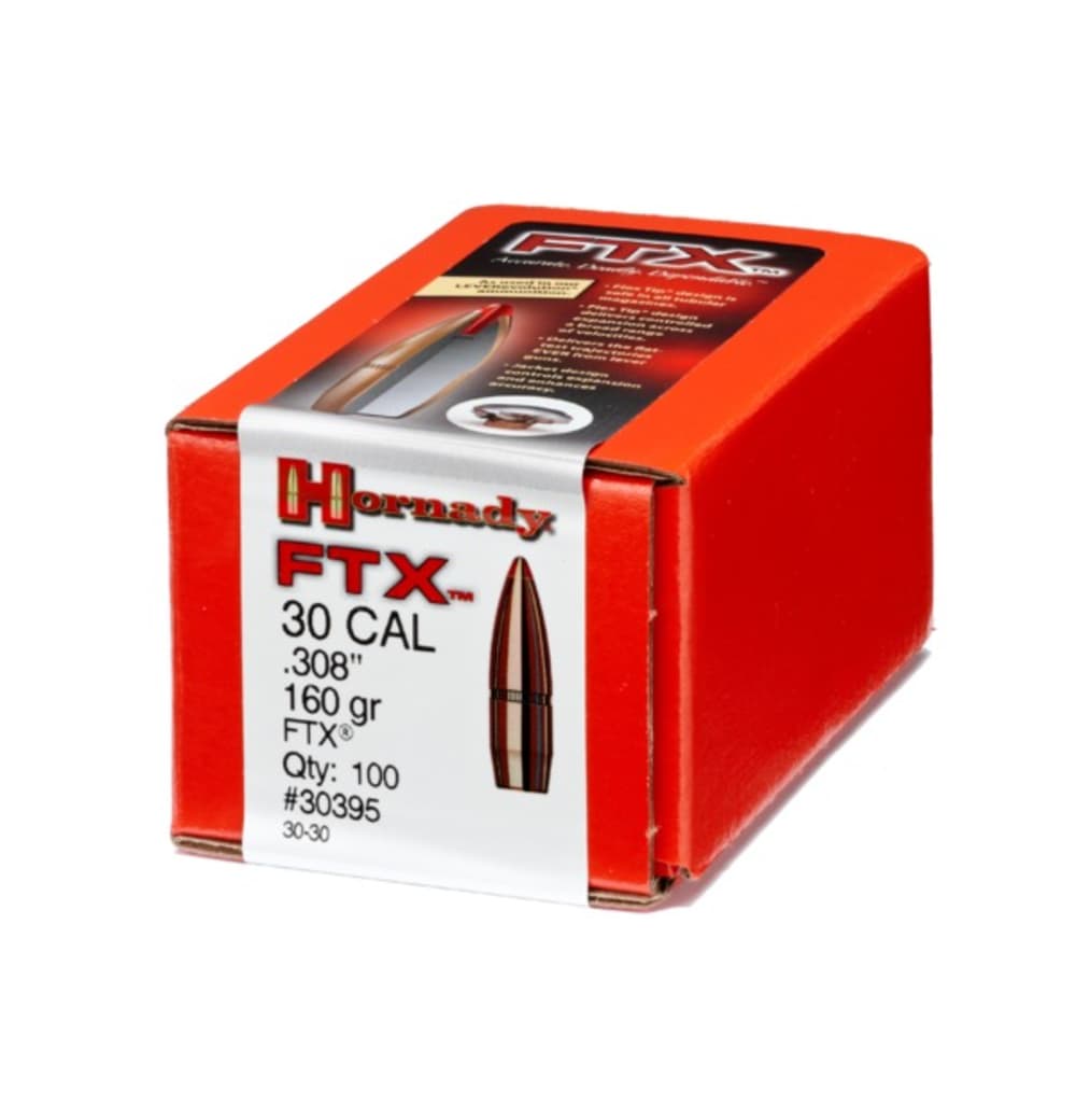 Hornady 30 Cal .308 160 gr FTX® Qty: 100 30395-img-0