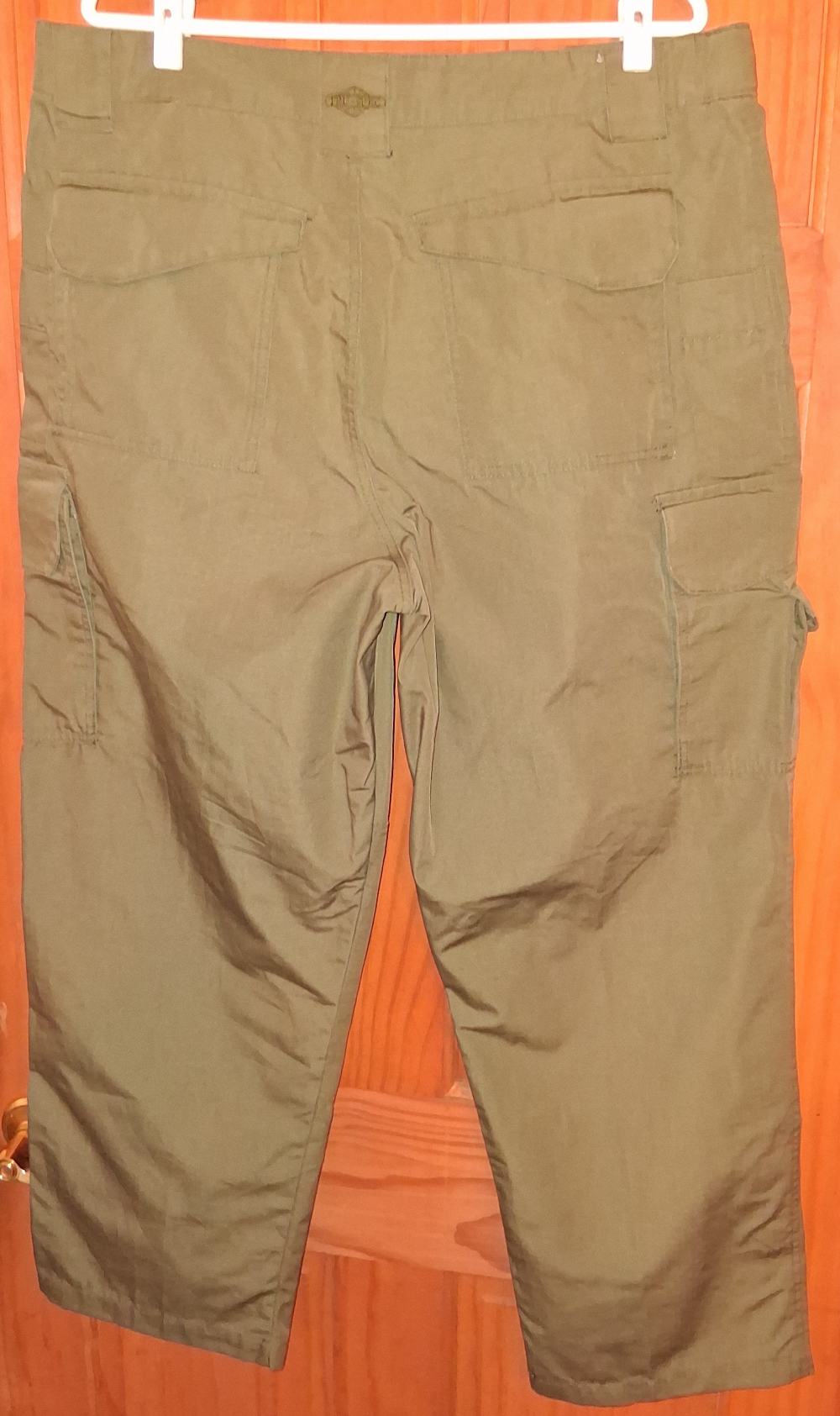 NRA TRU-SPEC Men's Tactical Pants Green 38x30 RN#147495-img-1