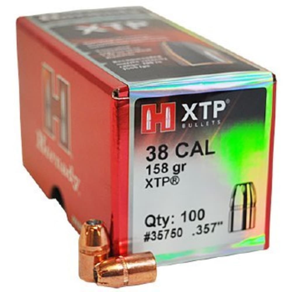 Hornady 38 Cal .357 158 gr XTP® 35750 -img-0