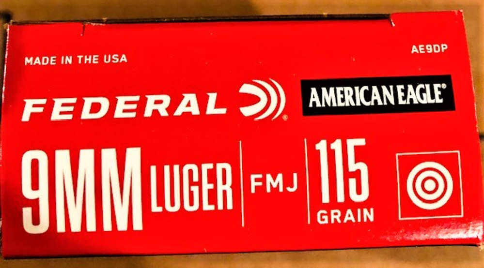 500 Rounds Federal A.E. 9MM Luger Ammo 115 Grain FMJ - AE9DP No CC Fees-img-1